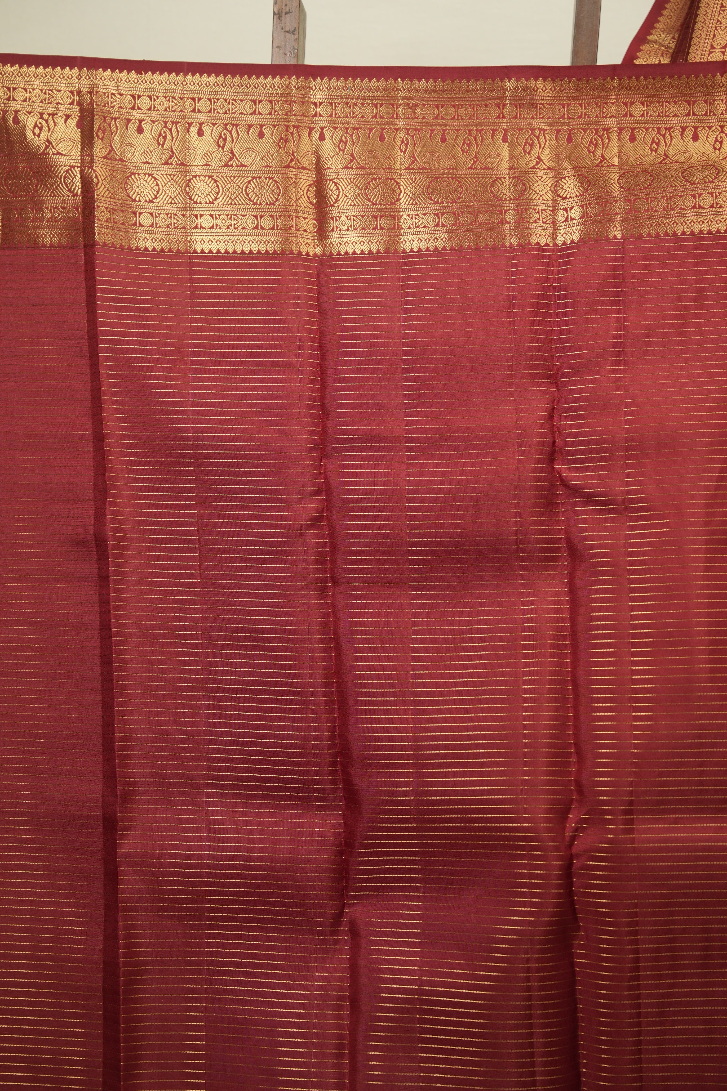 Maroon Kanjivaram Silk Saree - SRMKSS1090