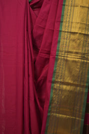 Pink Narayan Peth Cotton Saree - SRPNPCS67