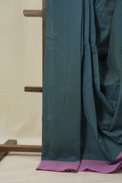 Blue Cotton Ilkal Saree - SRBCIS950