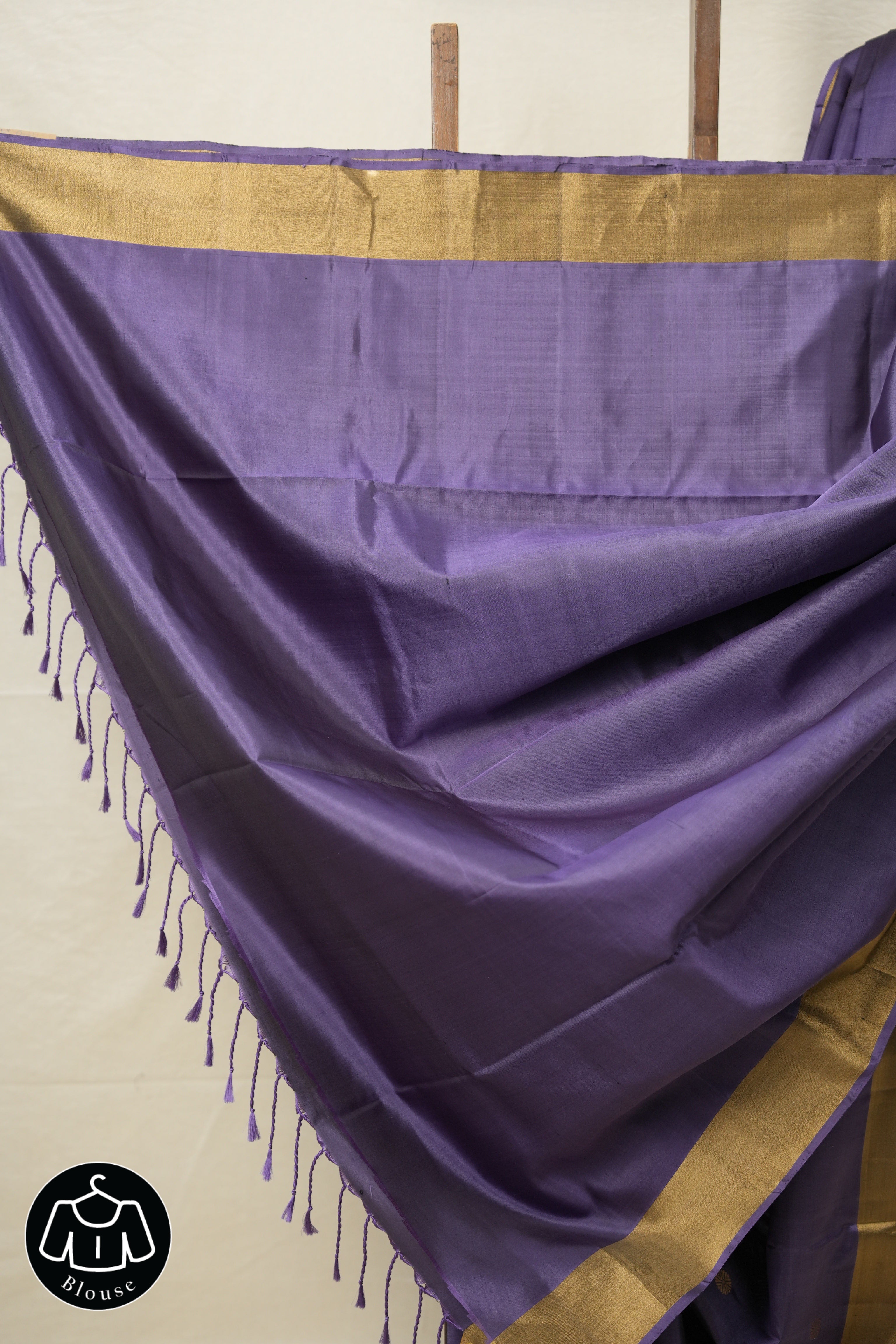 Violet Soft Silk Saree - SRVSSS404