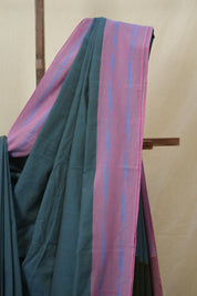 Blue Cotton Ilkal Saree - SRBCIS950