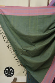 Blue Cotton Ilkal Saree - SRBCIS950