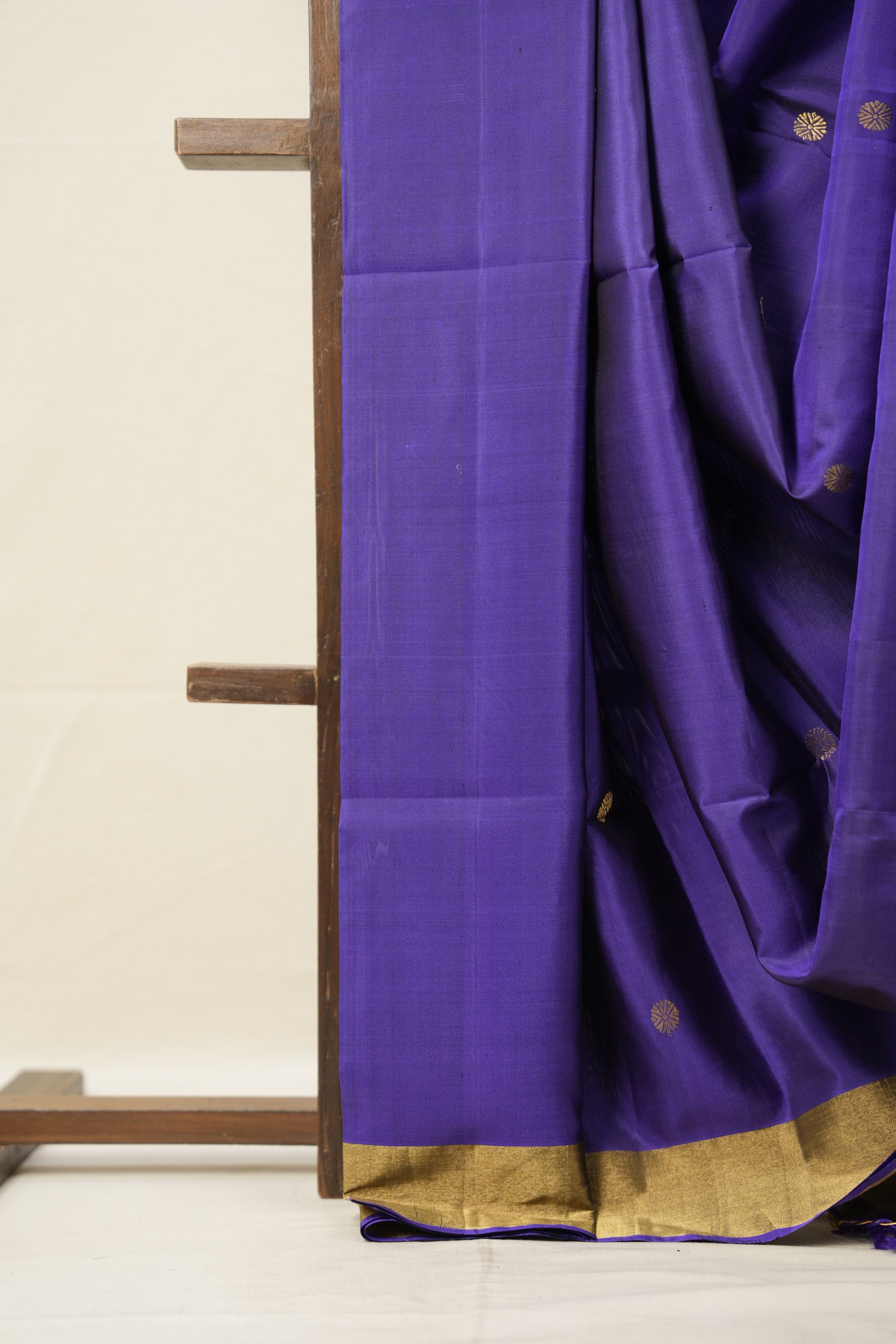 Ink Blue Soft Silk Saree - SRIBSSS407