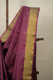 Magenta Soft Silk Saree - SRMSSS410