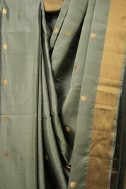 Sage Green Soft Silk Saree - SRSGSSS409