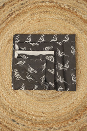 Hand Block Print Cotton Blouse Piece Set - SRCBPS26