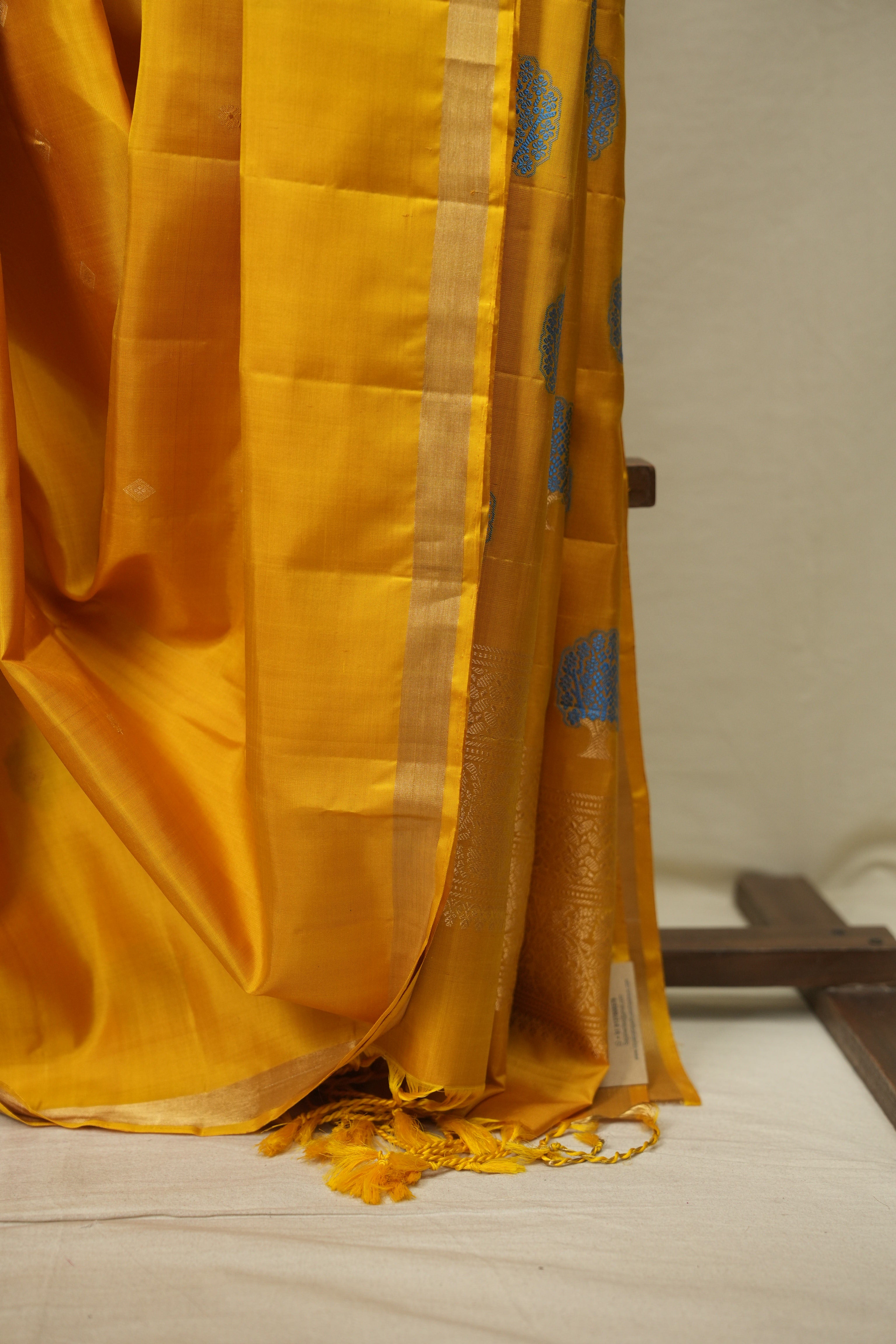 Yellow Soft Silk Saree - SRYSSS494