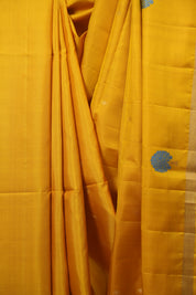 Yellow Soft Silk Saree - SRYSSS494