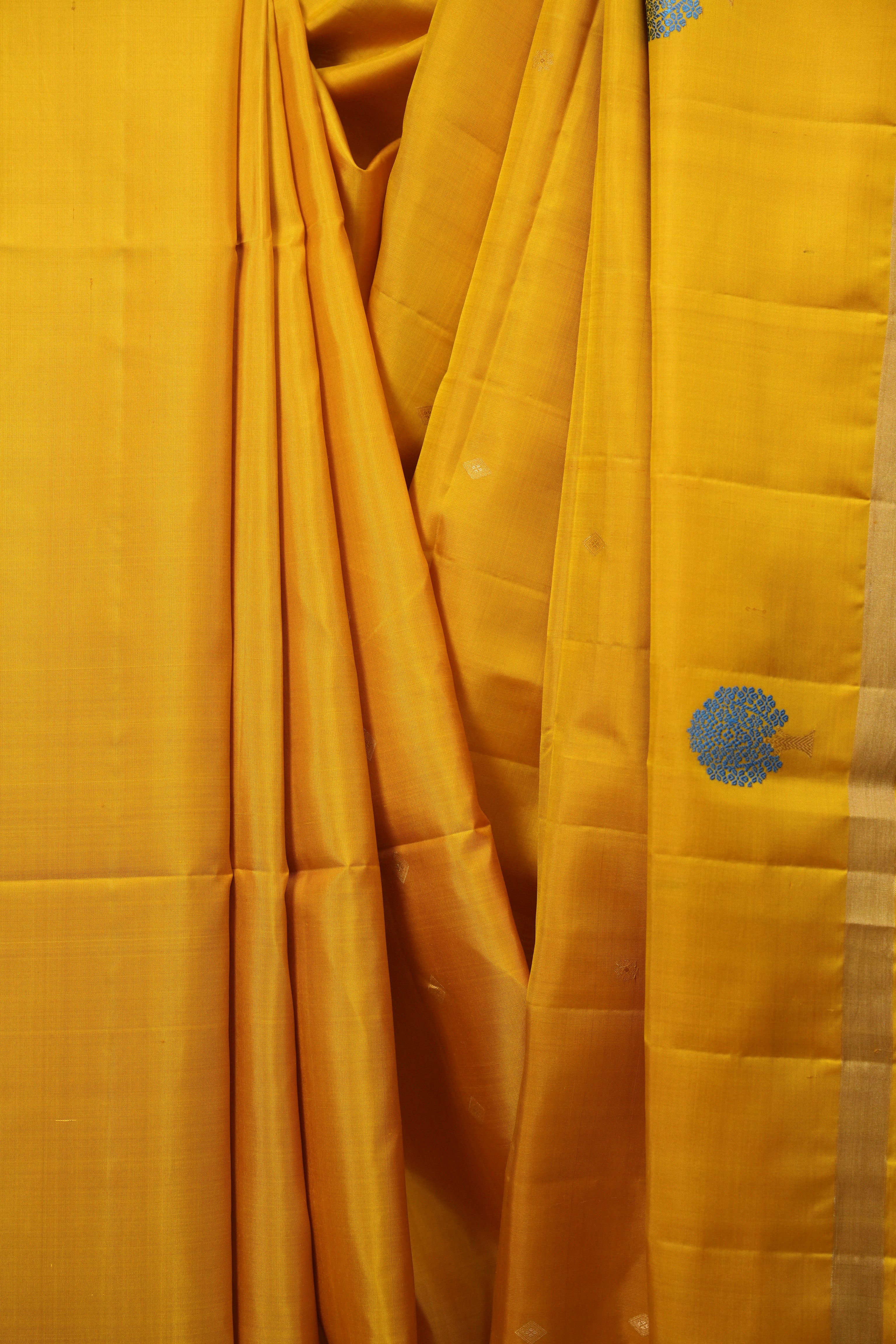 Yellow Soft Silk Saree - SRYSSS494