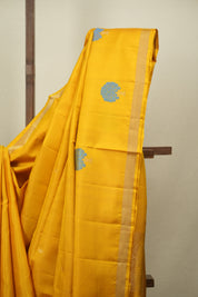 Yellow Soft Silk Saree - SRYSSS494