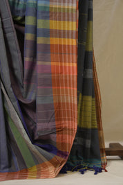 Multicolour Cotton Ilkal Saree - SRMCIS965