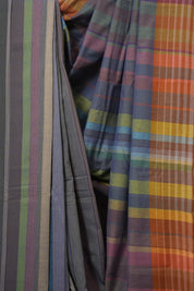 Multicolour Cotton Ilkal Saree - SRMCIS965