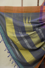 Multicolour Cotton Ilkal Saree - SRMCIS965
