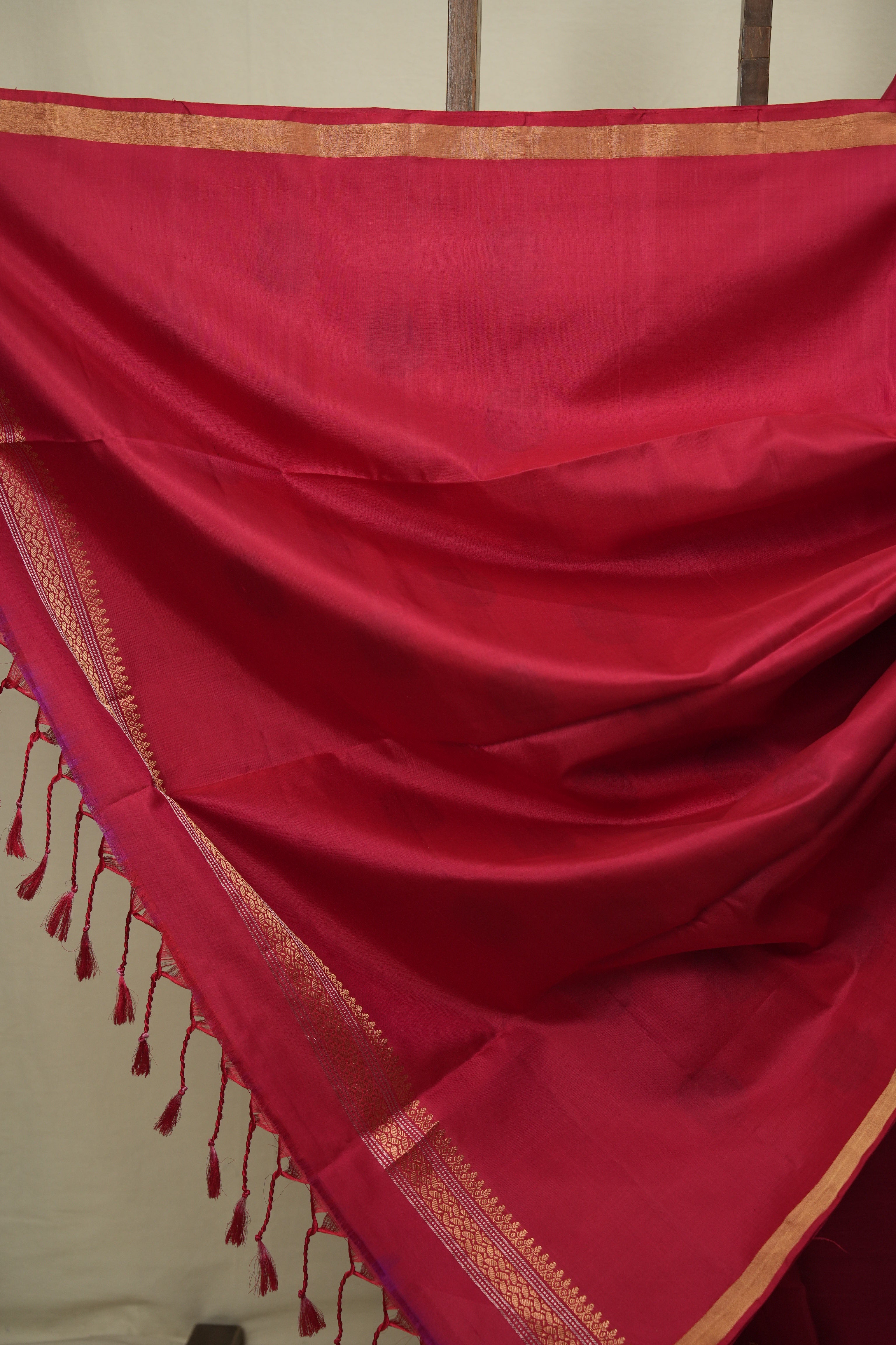 Rani Pink Soft Silk Saree - SRRPSSS493
