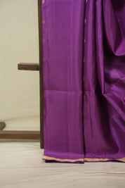 Purple Soft Silk Saree - SRPSSS491