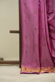 Pink Gadwal Silk Saree - SRPGSS658