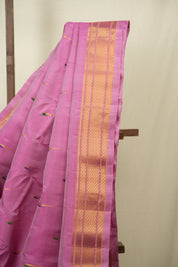 Pink Gadwal Silk Saree - SRPGSS658