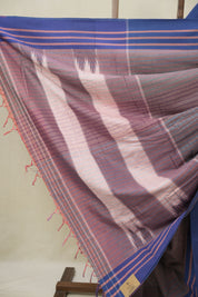 Dusty Mauve Cotton Ilkal Saree - SRDMCIS982