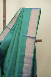 Red -Peacock Green Soft Silk Saree - SRRPGSSS489