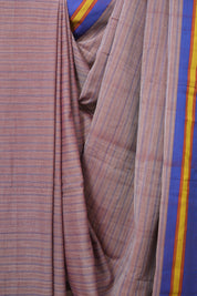 Dusty MauveCotton Ilkal Saree - SRDMCIS986