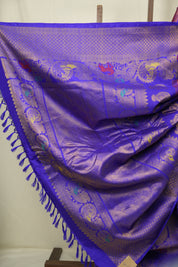 Magenta Gadwal Silk Sare - SRMGSS666