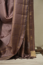 Mauve Soft Silk Saree - SRMSSS483