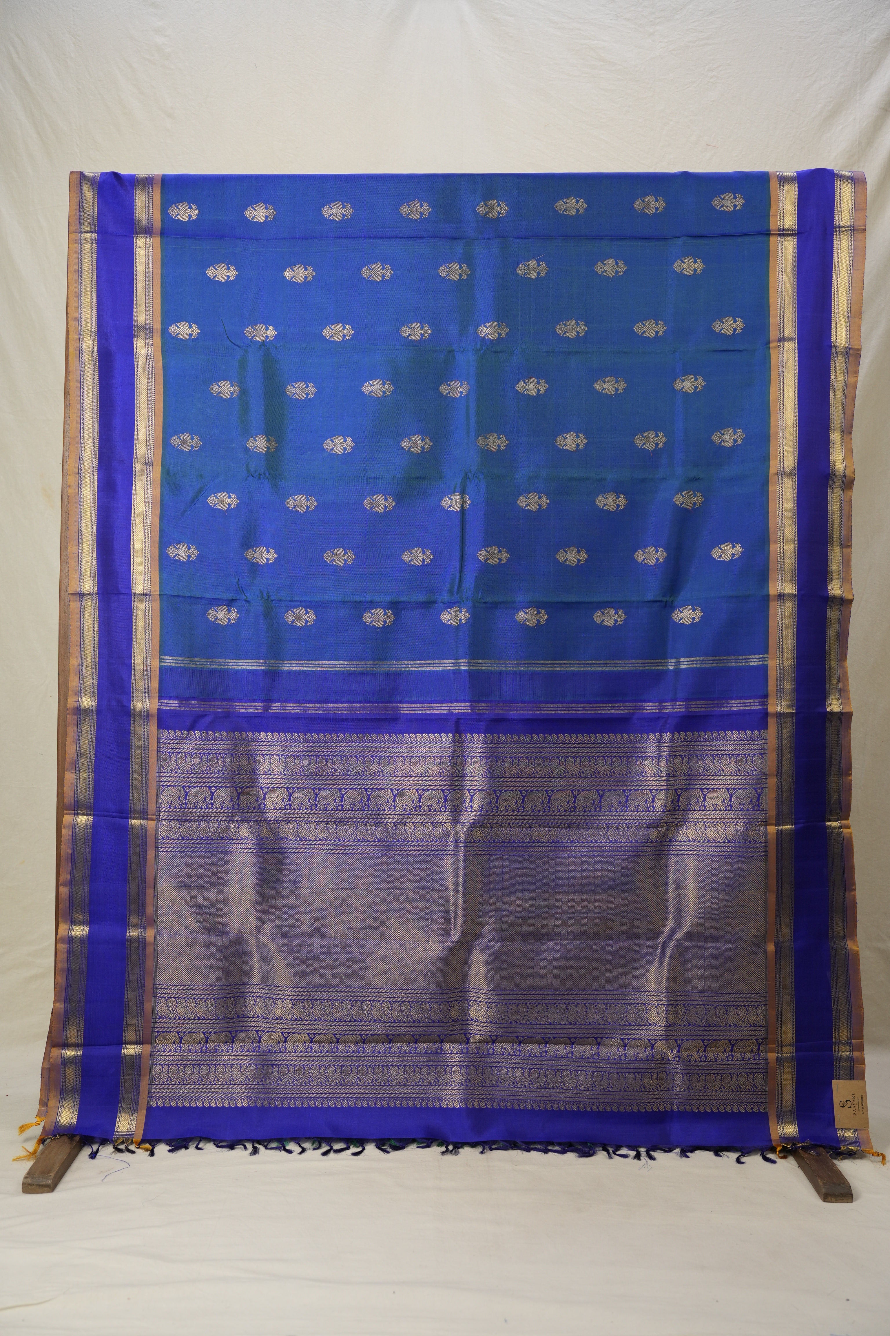 Mayura Chandrika Kanjivaram Silk Saree - Saavari - SSMCKSS63