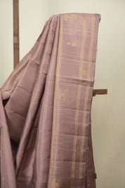 Mauve Soft Silk Saree - SRMSSS483