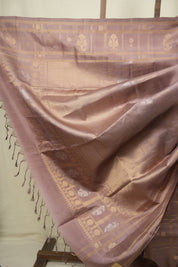 Mauve Soft Silk Saree - SRMSSS483