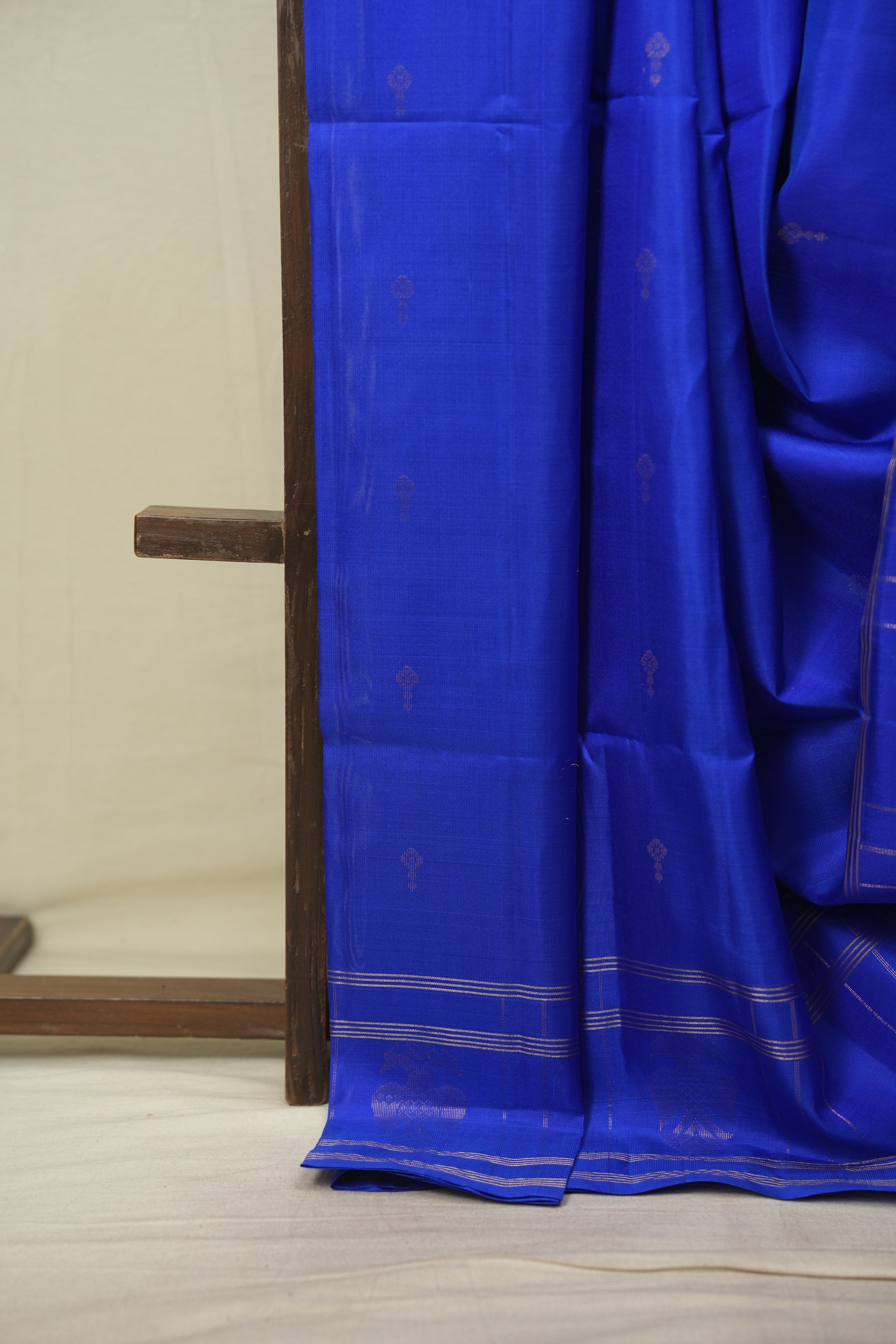 Blue Soft Silk Saree - SRBSSS484