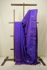 Purple Soft Silk Saree - SRPSSS482