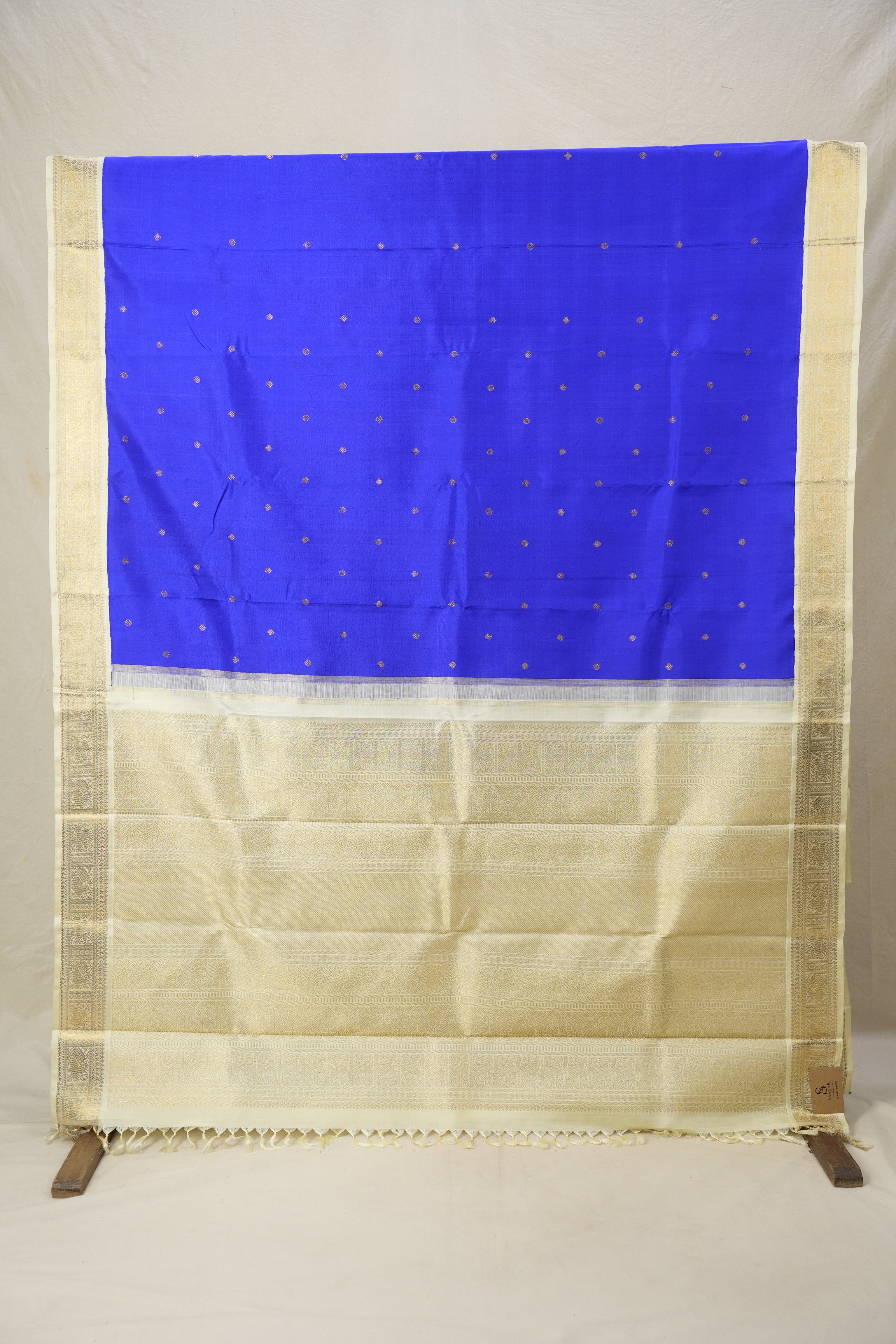 Neelvanshi Kanjivaram Silk Saree - Saavari - SSNKSS86