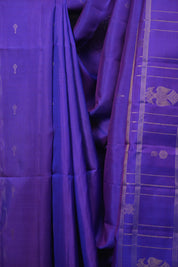 Purple Soft Silk Saree - SRPSSS482