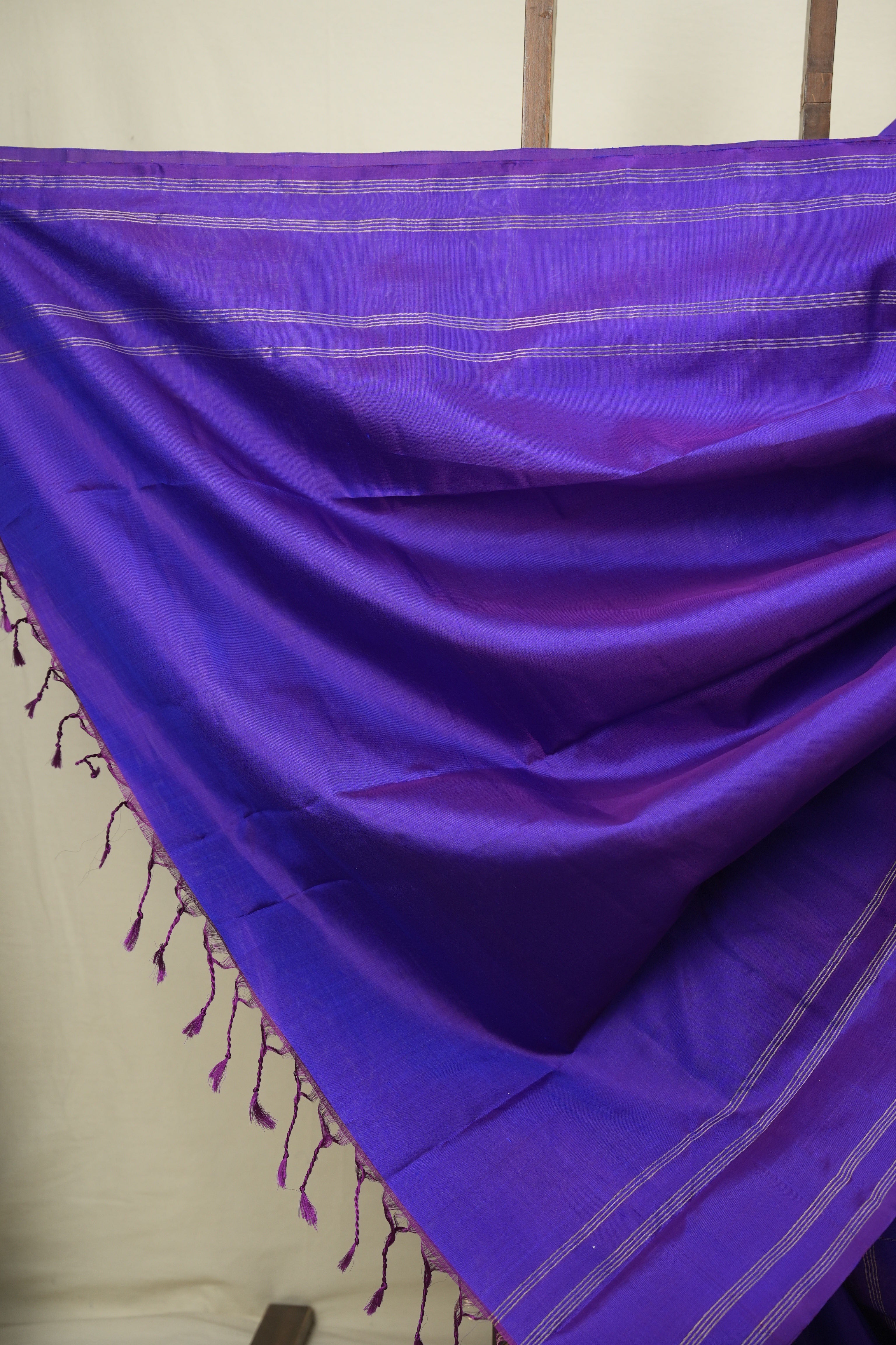 Purple Soft Silk Saree - SRPSSS482