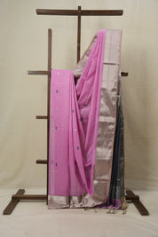 Pink Maheshwari Saree - SRPMS627