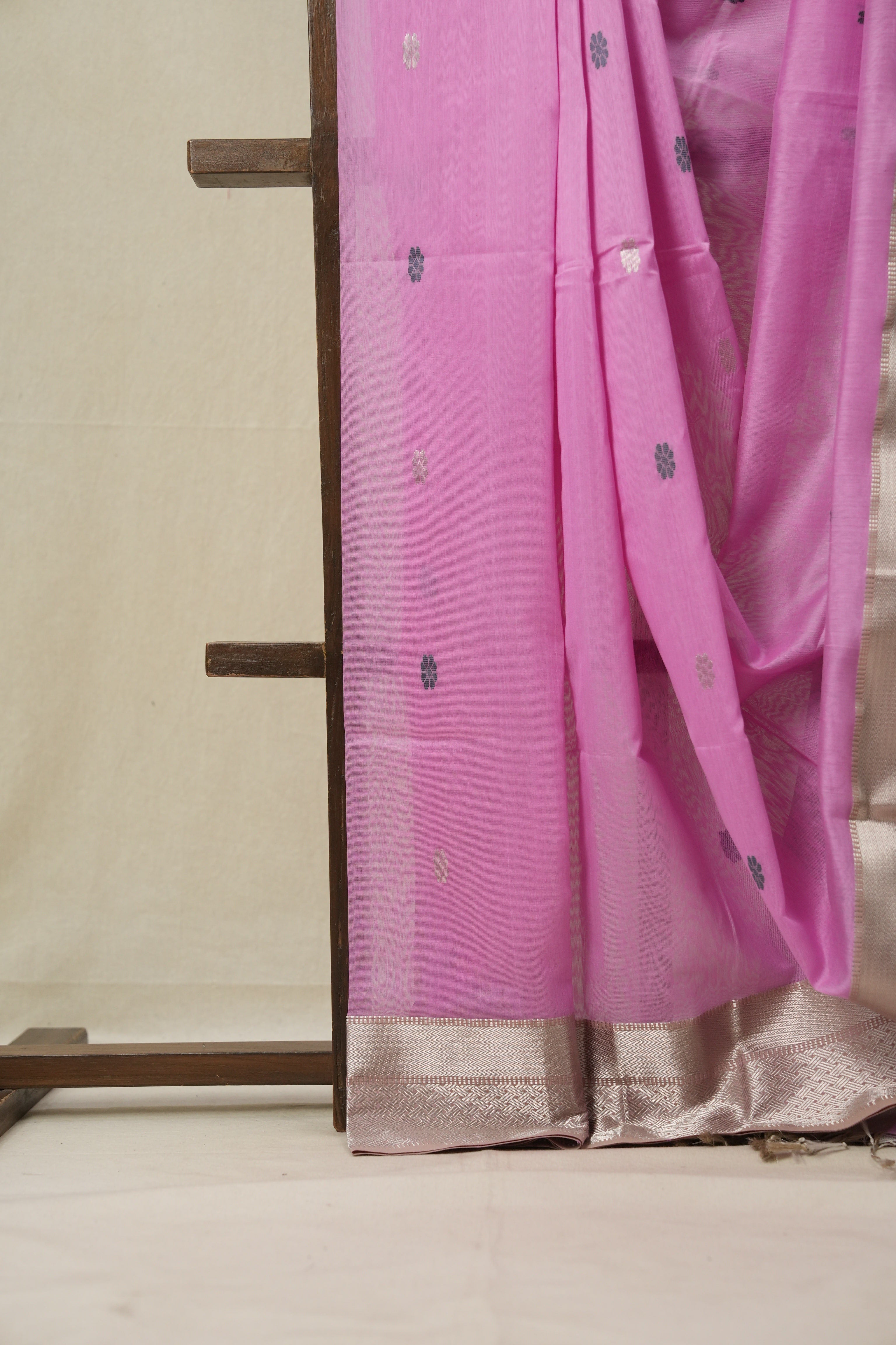 Pink Maheshwari Saree - SRPMS627