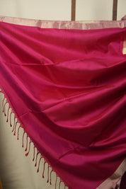 Cream Soft Silk Saree - SRCSSS501