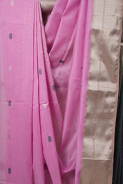Pink Maheshwari Saree - SRPMS627