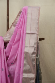 Pink Maheshwari Saree - SRPMS627