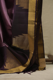 Lavender Soft Silk Saree - SRLSSS500