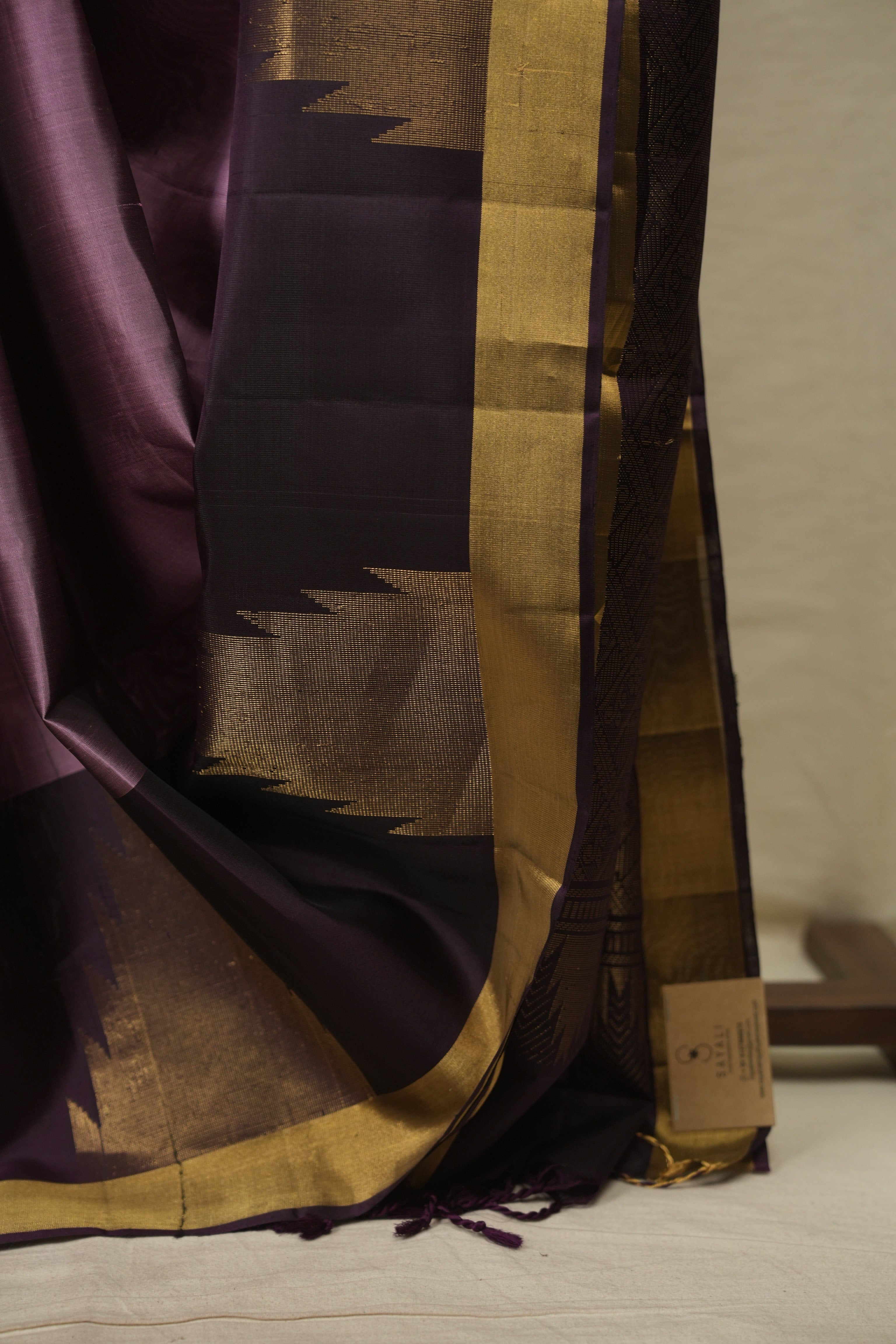 Lavender Soft Silk Saree - SRLSSS500