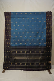 IndraNeelam Kanjivaram Silk Saree - Saavari - SSIKSS75