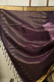 Lavender Soft Silk Saree - SRLSSS500