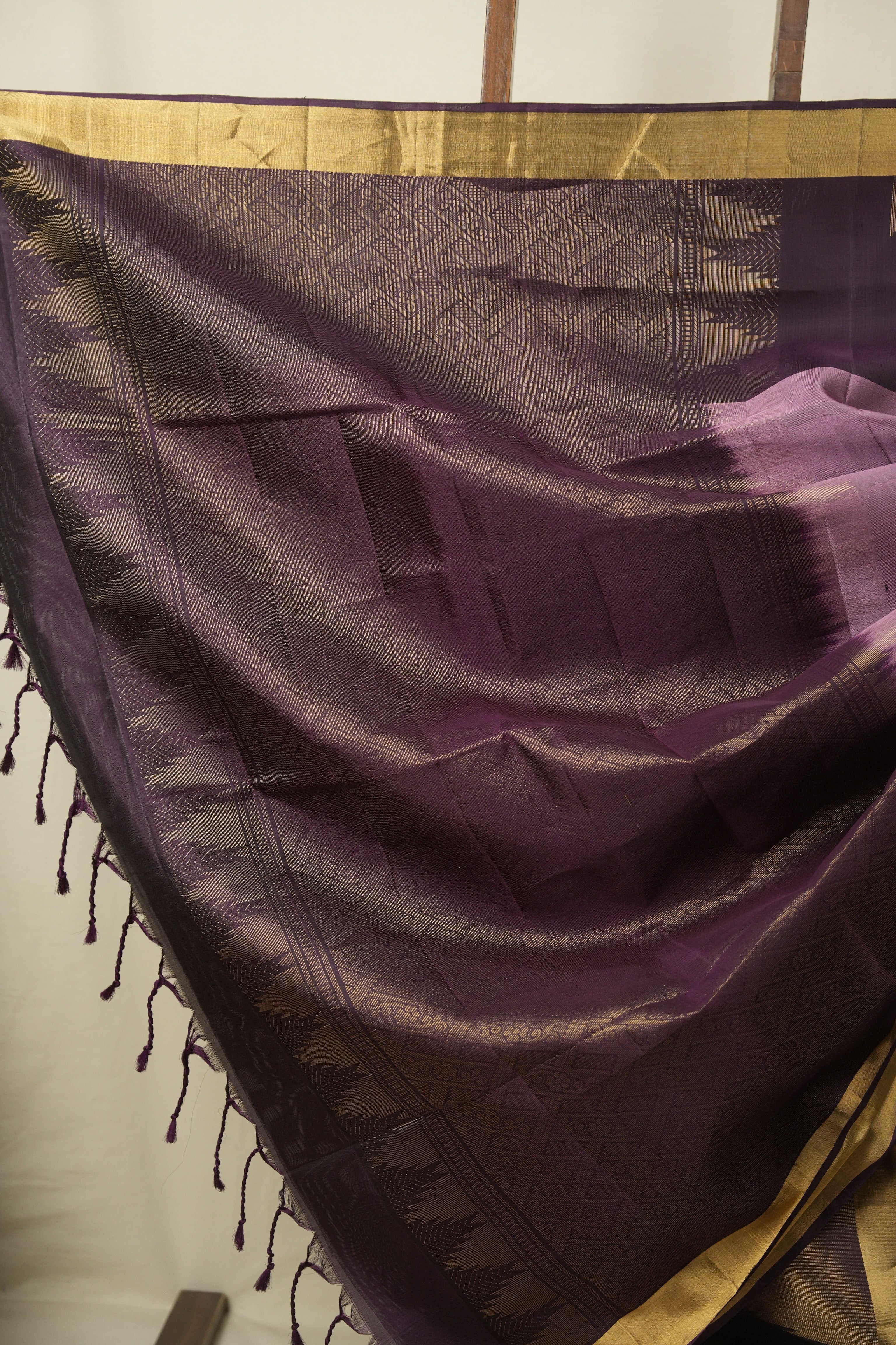Lavender Soft Silk Saree - SRLSSS500