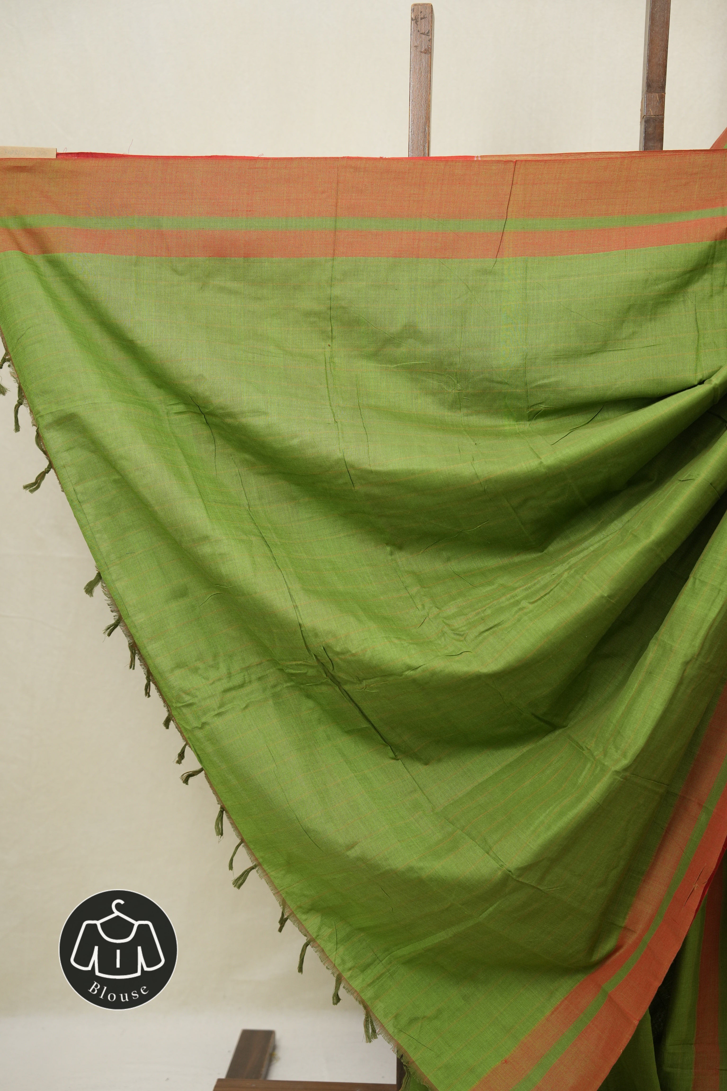 Green Cotton Ilkal Saree - SRGCIS995