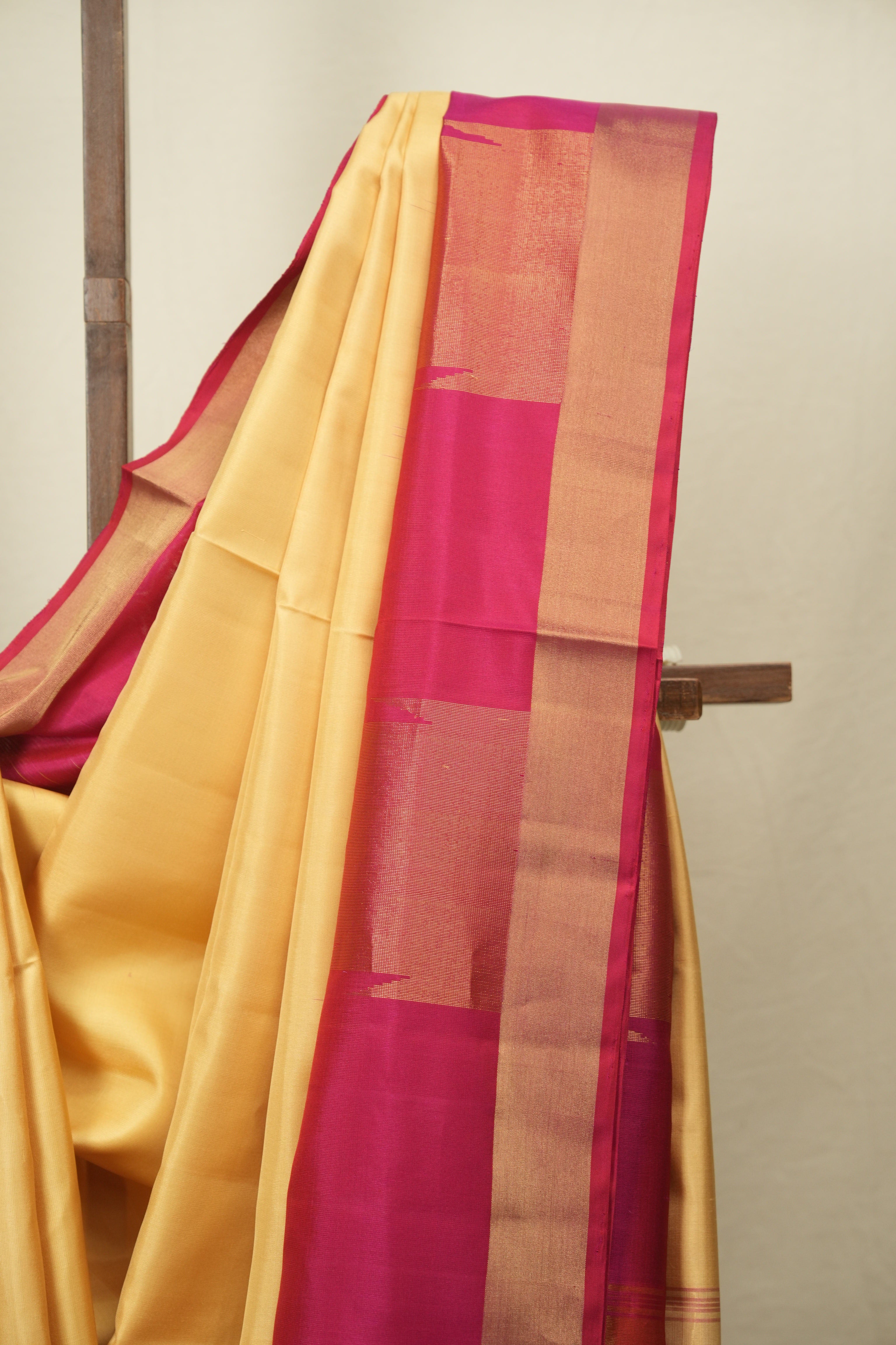 Butter Yellow Soft Silk Saree - SRBYSSS502