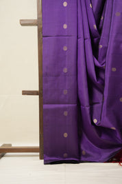 Purple Soft Silk Saree - SRPSSS363