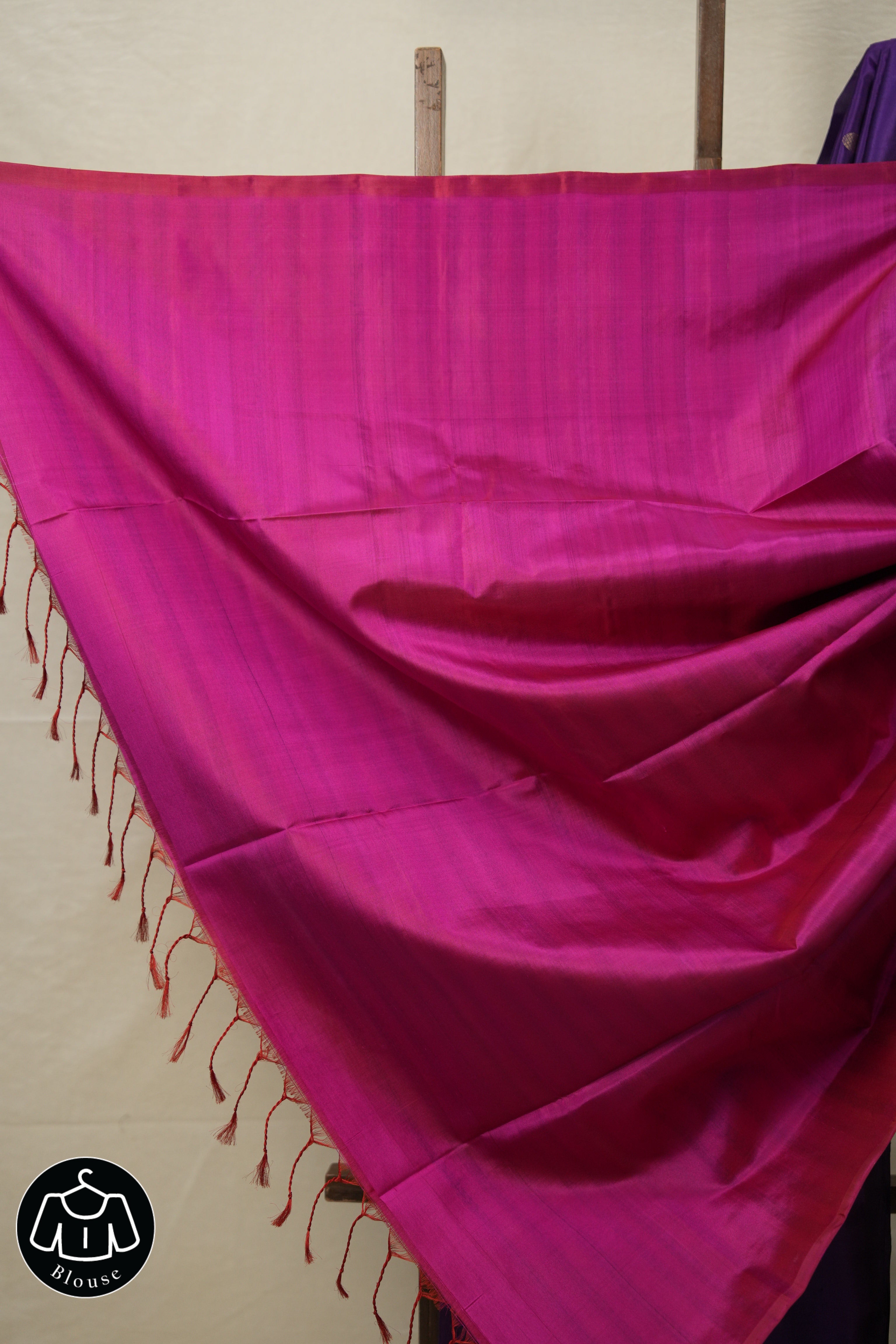 Purple Soft Silk Saree - SRPSSS363
