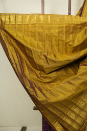 Purple Gadwal Cotton Silk Saree - SRPGCSS206