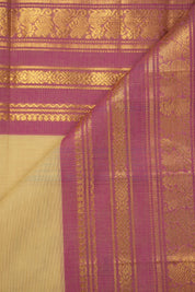 Beige Kanchi Cotton Saree - SRBKCS1282
